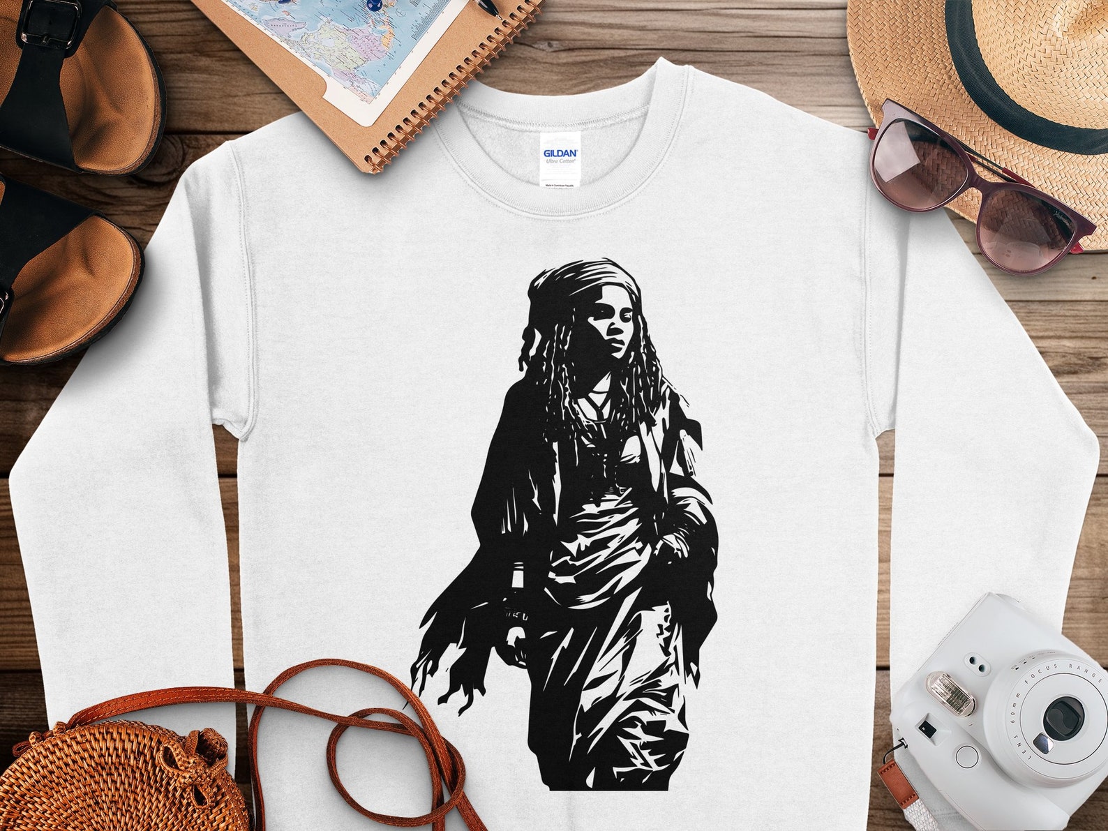 RASTA WOMAN SVG, Dreadlock Afro Woman Svg Files for Cricut, Island Girl ...