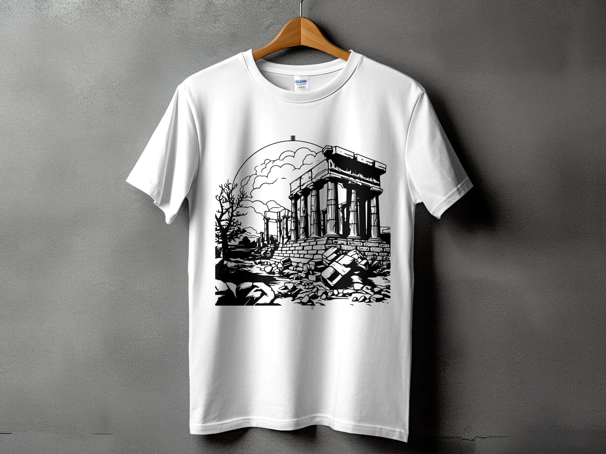 ANCIENT ROMAN RUINS Svg, Roman Forum Ruins Svg Files for Cricut, Roman ...