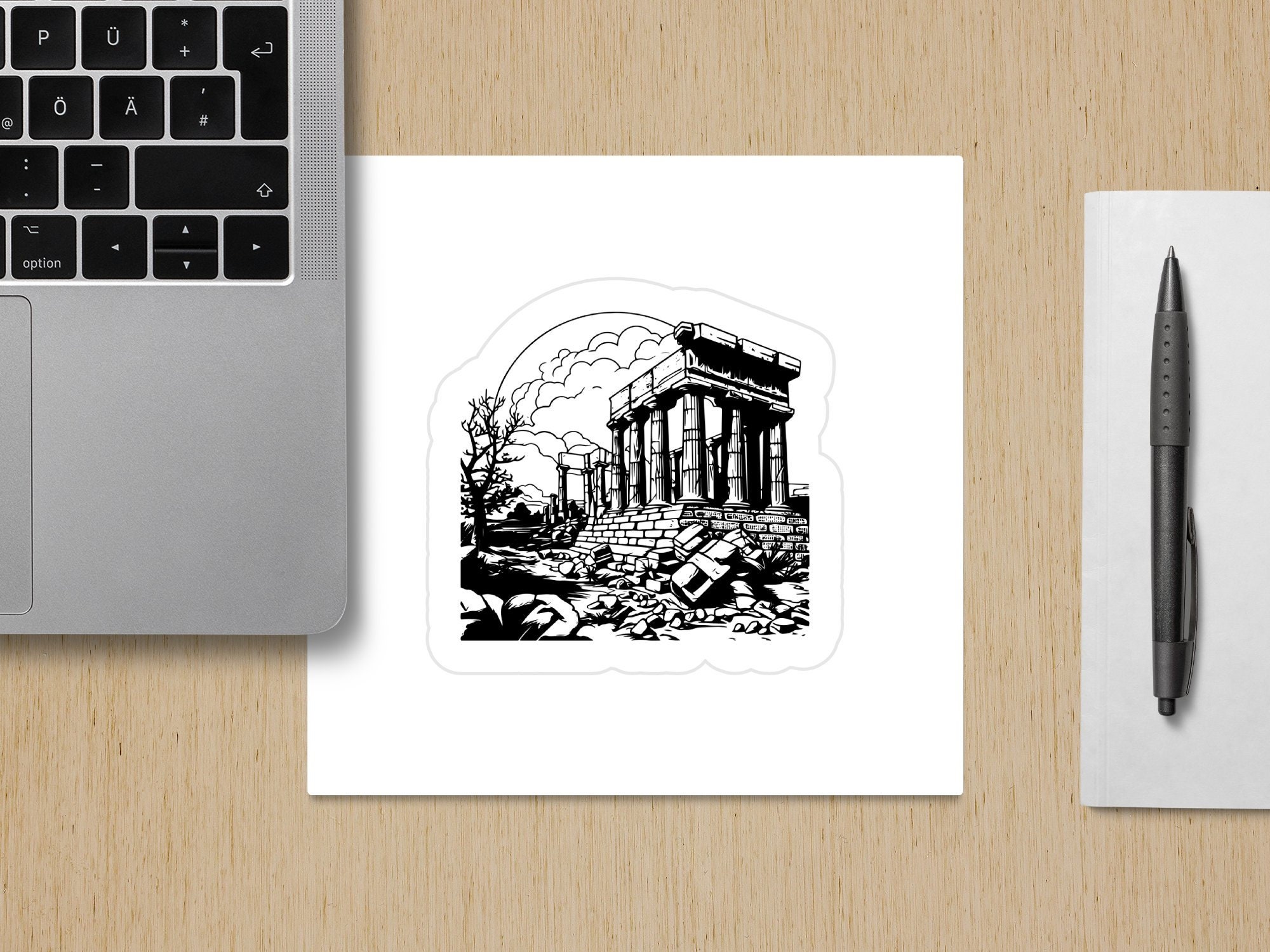 ANCIENT ROMAN RUINS Svg, Roman Forum Ruins Svg Files for Cricut, Roman ...