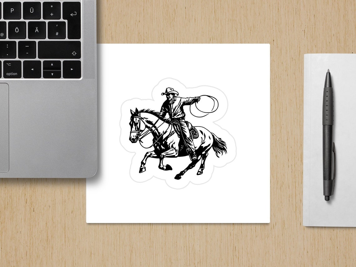 ROPING RODEO COWBOY Svg, Western Roping Rodeo Svg Files for Cricut ...