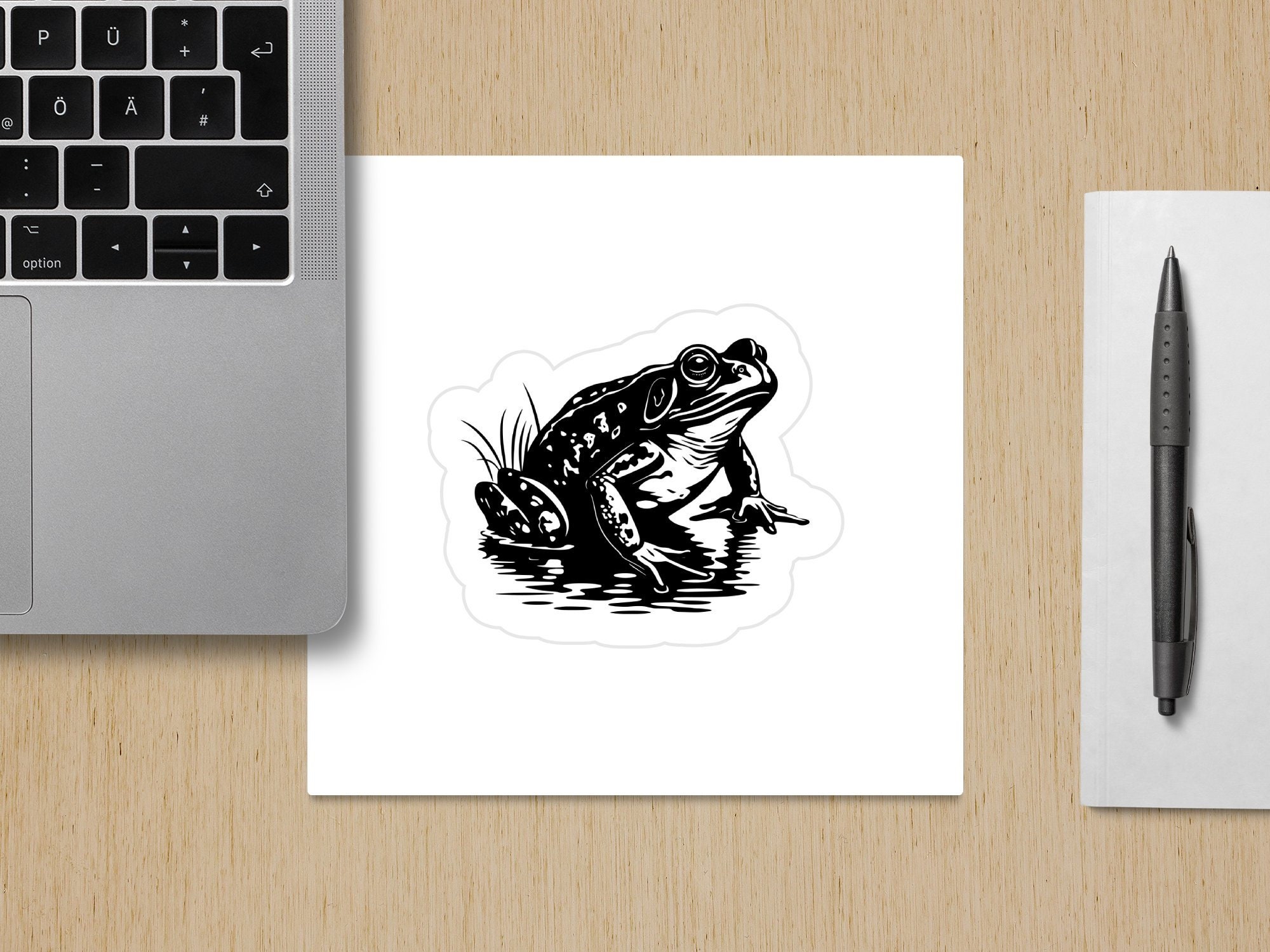 AMERICAN BULLFROG SVG, Amphibian Bullfrog Svg Files for Cricut, Pond ...