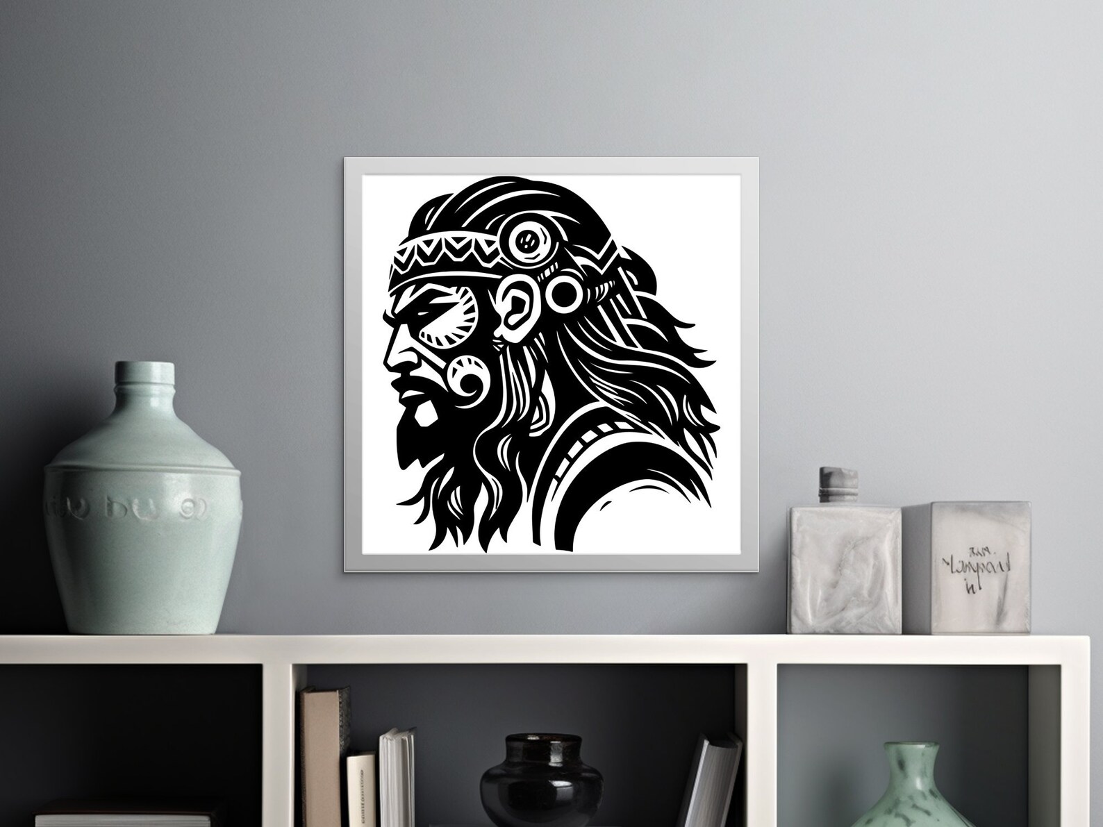 NATIVE HAWAIIAN WARRIOR Svg, Polynesian Warrior Svg Files for Cricut ...
