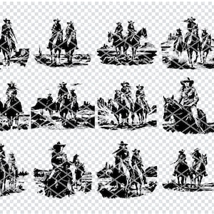 MOJAVE DESERT COWGIRL Svg, Dziki Zachód Cowgirl Pliki Svg Dla Cricut, Cowgirl Na Koniu Clipart, Pliki Cięte Laserowo