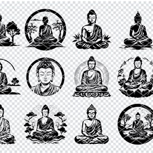 BUDDHA SVG, BUDDHA Svg Files For Cricut, Buddha Clipart, Laser Cut Files