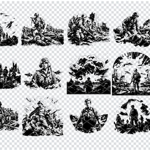 US MILITARY SOLDIER Svg, Military Operation Svg Files For Cricut, Armed Army Troops Clipart, Veteran Vector Files