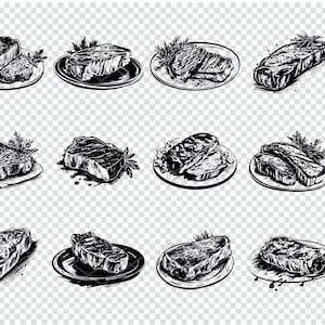 STEAK SVG, STEAK Svg Files For Cricut, Steak Clipart, Steak Laser Cut Files