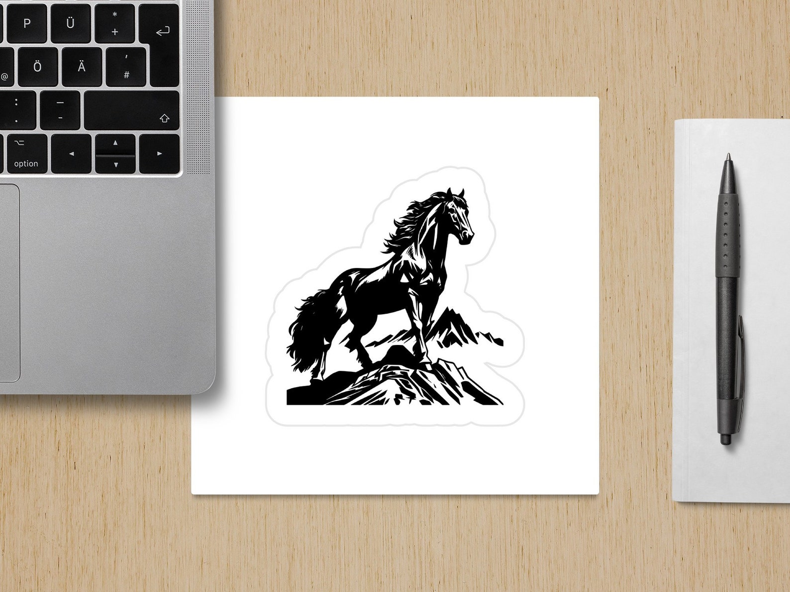 Stallion Svg Simple WILD MUSTANG HORSE Svg, North American Stallion Svg Files for Cricut ...