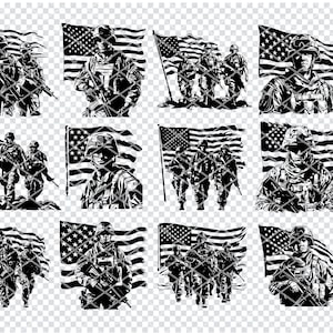 US ARMY SOLDIER svg, Militär Armee veteran svg-Dateien für Cricut, Militärsoldat Clipart, Laser Cut Files