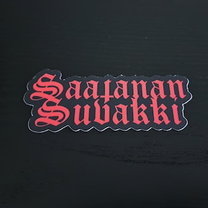 Saatanan Suvakki-tarrasetti, 3 kpl 3 pcs sticker set zdjęcie 1