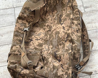 Mochila táctica militar grande, estilo ZSU, estilo camuflaje militar