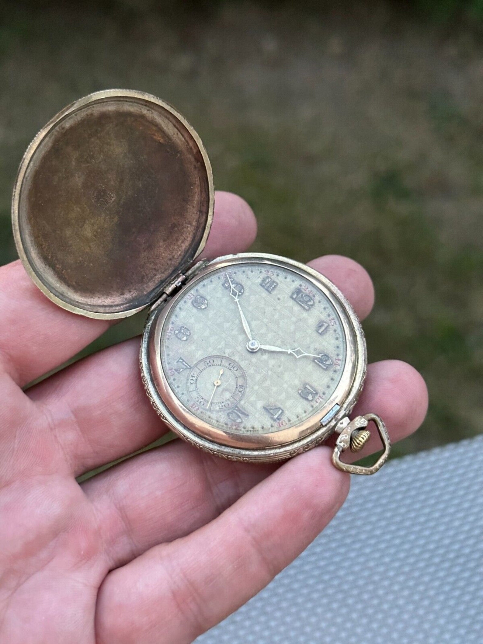 Vintage Pocket Watch GOLD Plating Mechanical Watches Pocket Etsy Canada