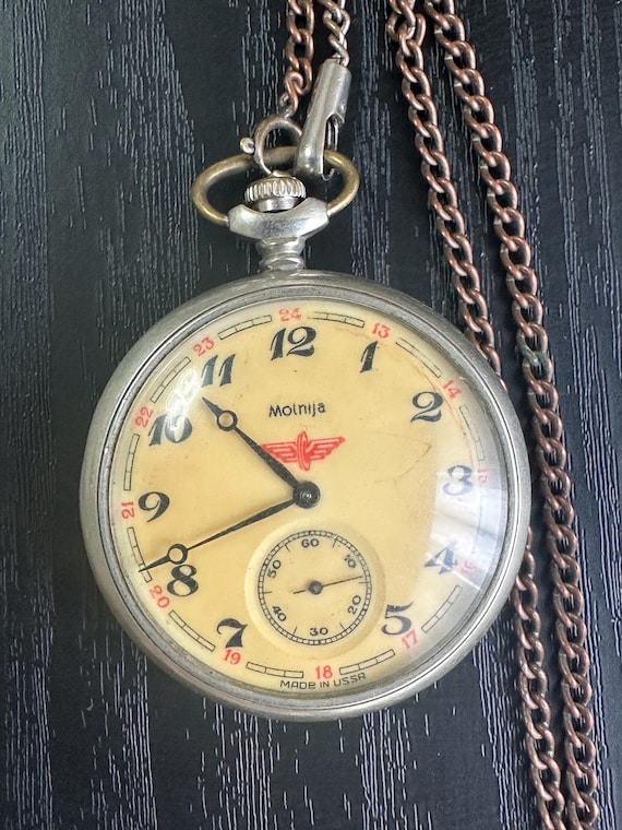 Alte Taschenuhr Robuste Taschenuhr Vintage Geschenk WRITWAA  Retro-Taschenuhren-Set (3 Stück