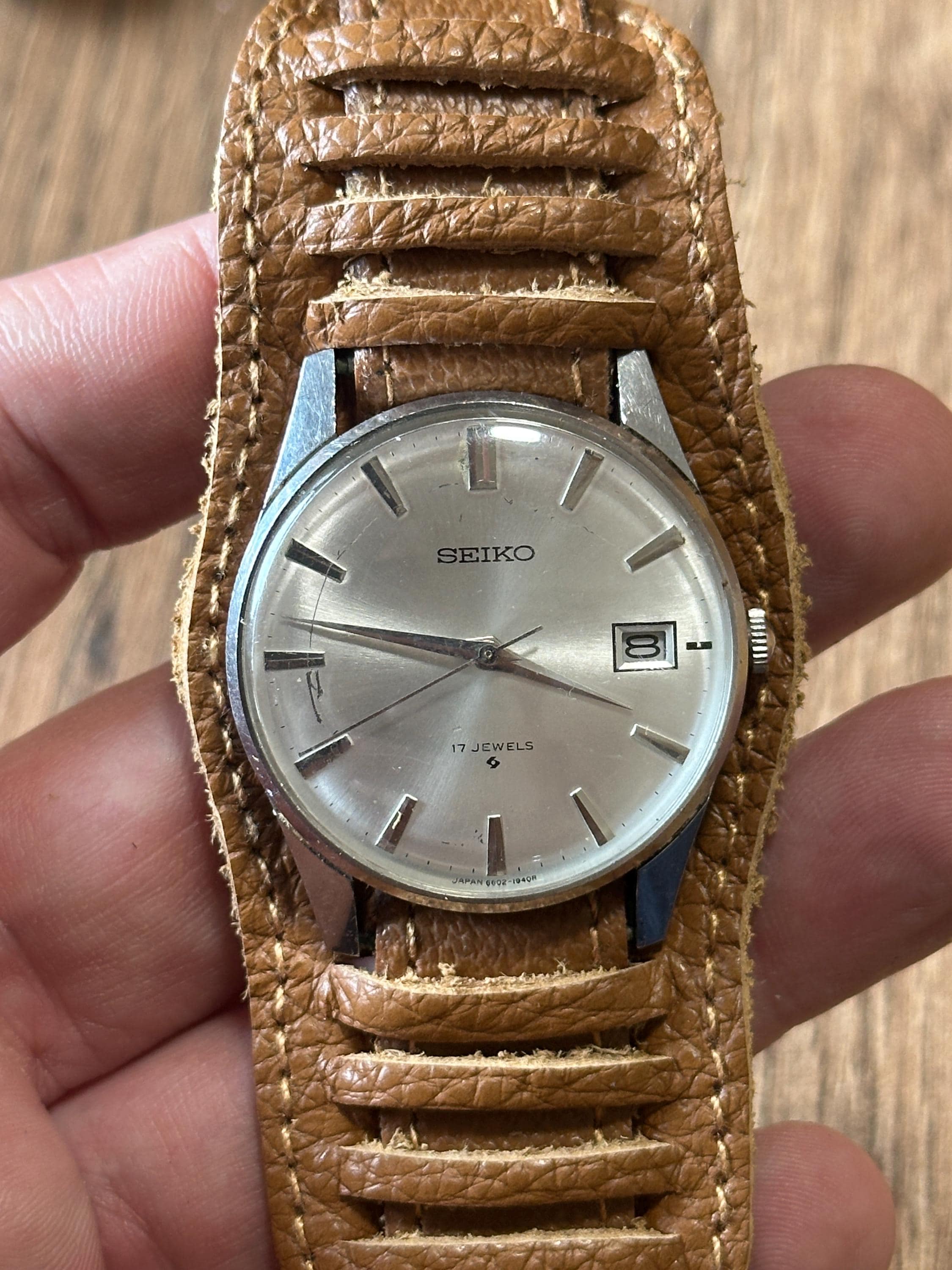 セイコー 1円～】 SEIKO 6602-8010 シーホース 17石 腕時計 メンズ 手