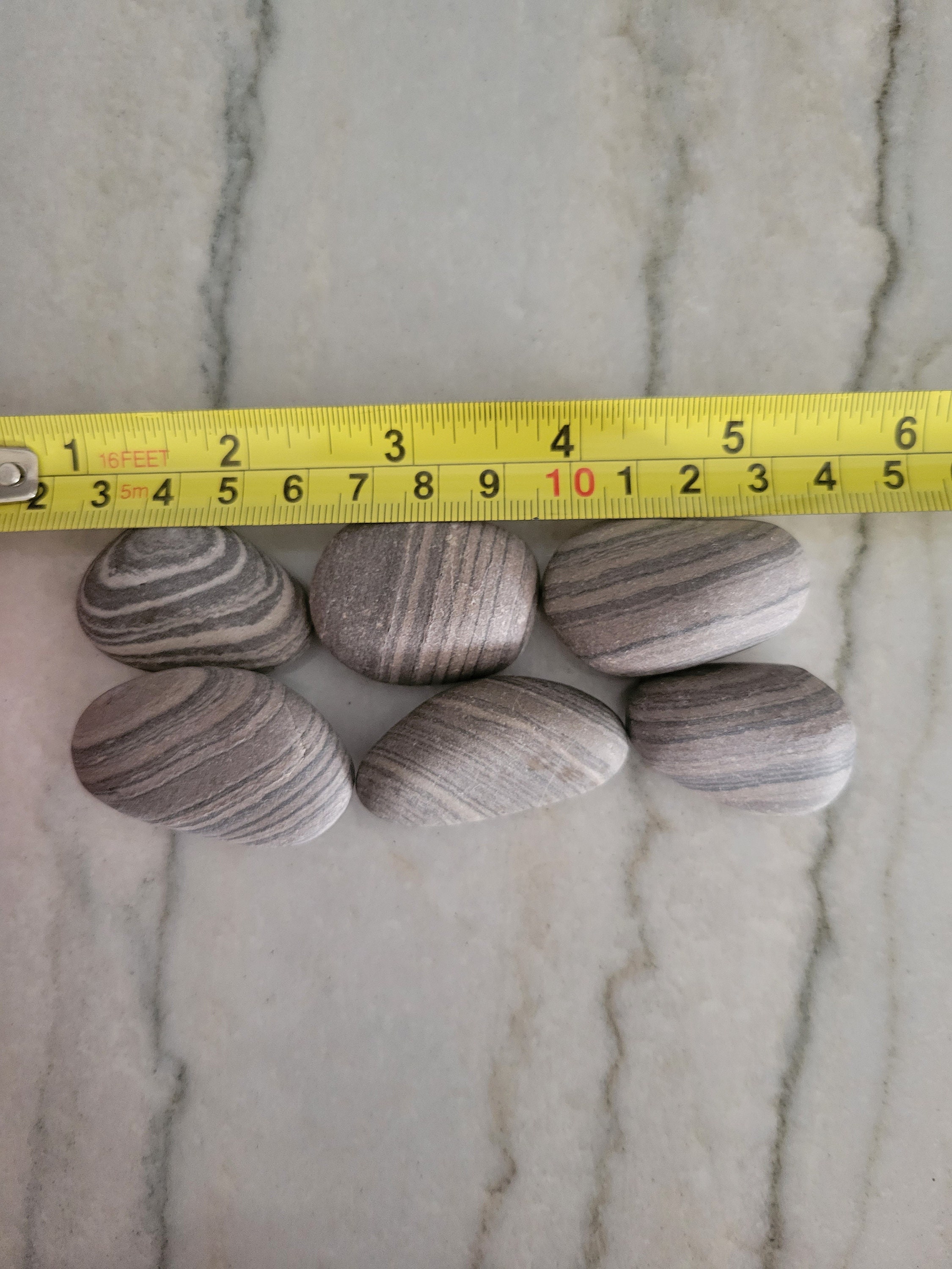 Striped Lightweight Rocks Striped Beach Rocks - Etsy