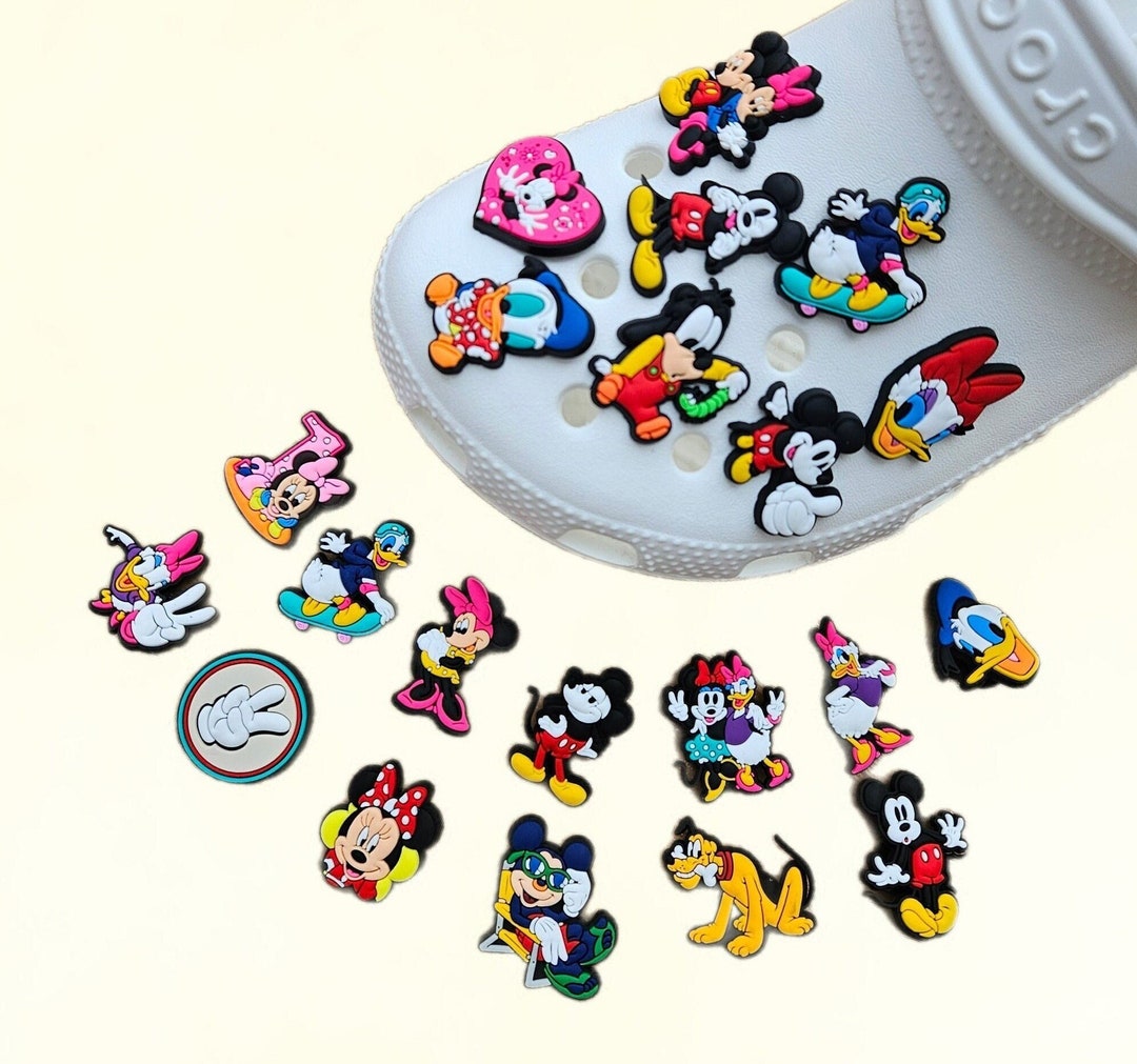 Cartoon Croc Charm Jibbitz Mickey Mouse Donald Duck Daisy Etsy Canada