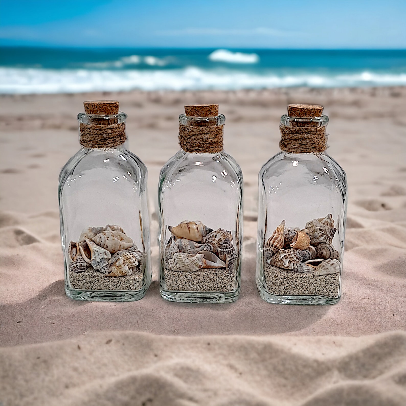 Set of 3 Boho Decor Ocean Inspired Home Decor Ocean Themed Gift Ocean