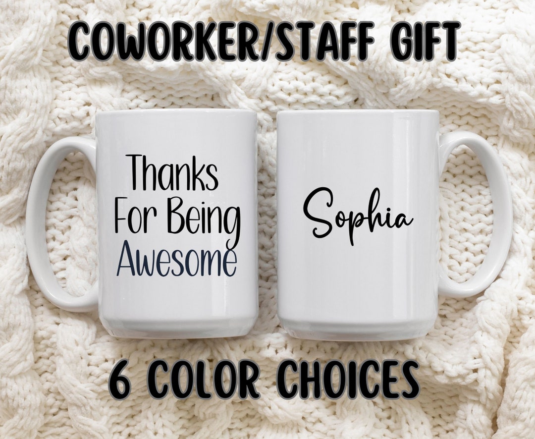 Personalized Employee Christmas Gift Coworker Christmas Gift Etsy