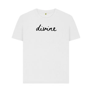 White T-shirt - Divine