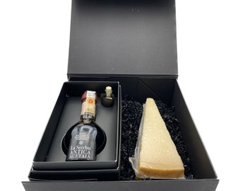 Traditional Balsamic Vinegar of Modena DOP 12 years and Parmigiano Reggiano - Box 3