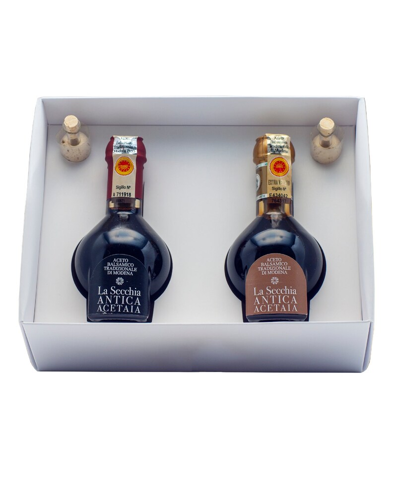 Traditional Balsamic Vinegar of Modena D.O.P. Duet EXTRA OLD REFINED image 1