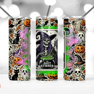Hexen-Tarotkarten, 20 oz Skinny Tumbler Sublimationsdesign, digitaler Download PNG