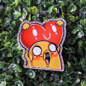 Glitter Dog Sticker - Tolles Geschenk für Freunde