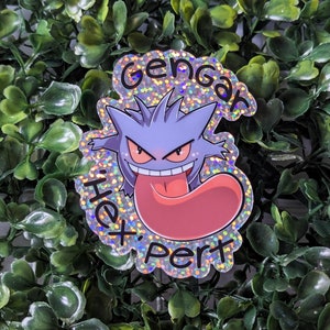 LIMITED EDITION Hex Pert Glitter Vinyl Sticker for Monster Catchers