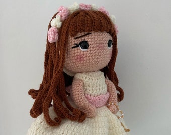 Amigurumi Muñeca Primera Comunión