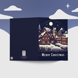 Carte de vœux noël en Alsace