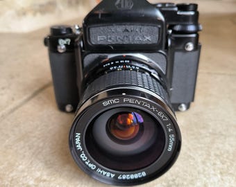 Pentax 6x7 67 - Aparat średnioformatowy - Obiektyw Takumar