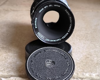 美品 PENTAX 6x7 後期 +1:2.4 105mm 完動品 美品 PENTAX 6x7