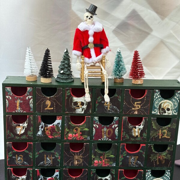 Calendario de Adviento espeluznante