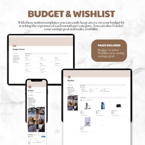 Notion Finance Tracker Template Budget Planner Notion Income and ...