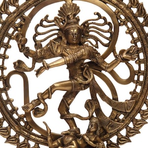 Nataraj statue, 50 CM Brass Nataraja Statue, Nataraj Idol, Dancing Shiva, Nataraj for Home, Temple, Corner, Yoga Hall, Office, Pooja, gifts.