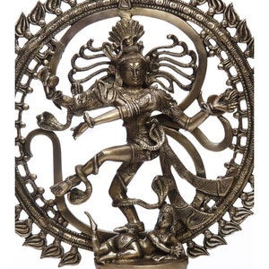 Brass Nataraj statue, 50 CM Nataraja Statue, Nataraj Idol, Dancing Shiva, Nataraj for Home, Temple, Corner, Yoga Hall, Office, Pooja, gifts.