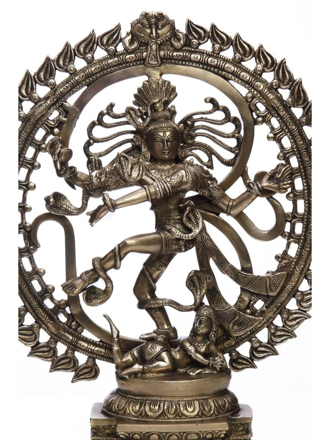 Brass Nataraj statue, 50 CM Nataraja Statue, Nataraj Idol, Dancing Shiva, Nataraj for Home, Temple, Corner, Yoga Hall, Office, Pooja, gifts.