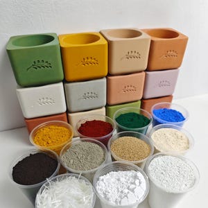 Fast-Curing Homemade Concrete Guide — Pure White & Saturated Colors, Durable, Water-resistant