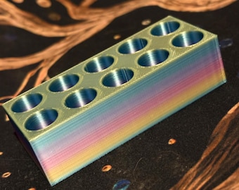 Portacartuchos 510 (capacidad para 10 cartuchos) – Organizador impreso en 3D