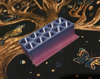 Portacartuchos y pilas 510 (capacidad para 10 unidades) – Organizador impreso en 3D