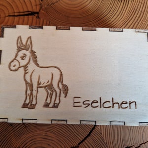 Eselchen, das Eselspiel mit 121 Spielsteinen in schicker Holzbox Standard