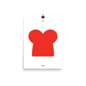Love Root Poster - Board Game Art Print, Root Fan Art, Red Meeple Heart Design, Wall Art for Gamers, Root Gift for Board Game Lovers