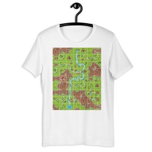 Carcassonne Tiles - Unisex Board Game T-shirt