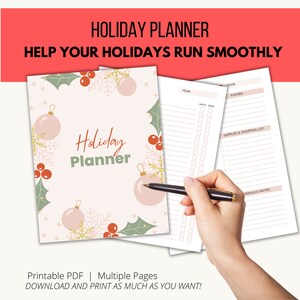 Ultimate Holiday Planner PDF Organize Your Festive Season
