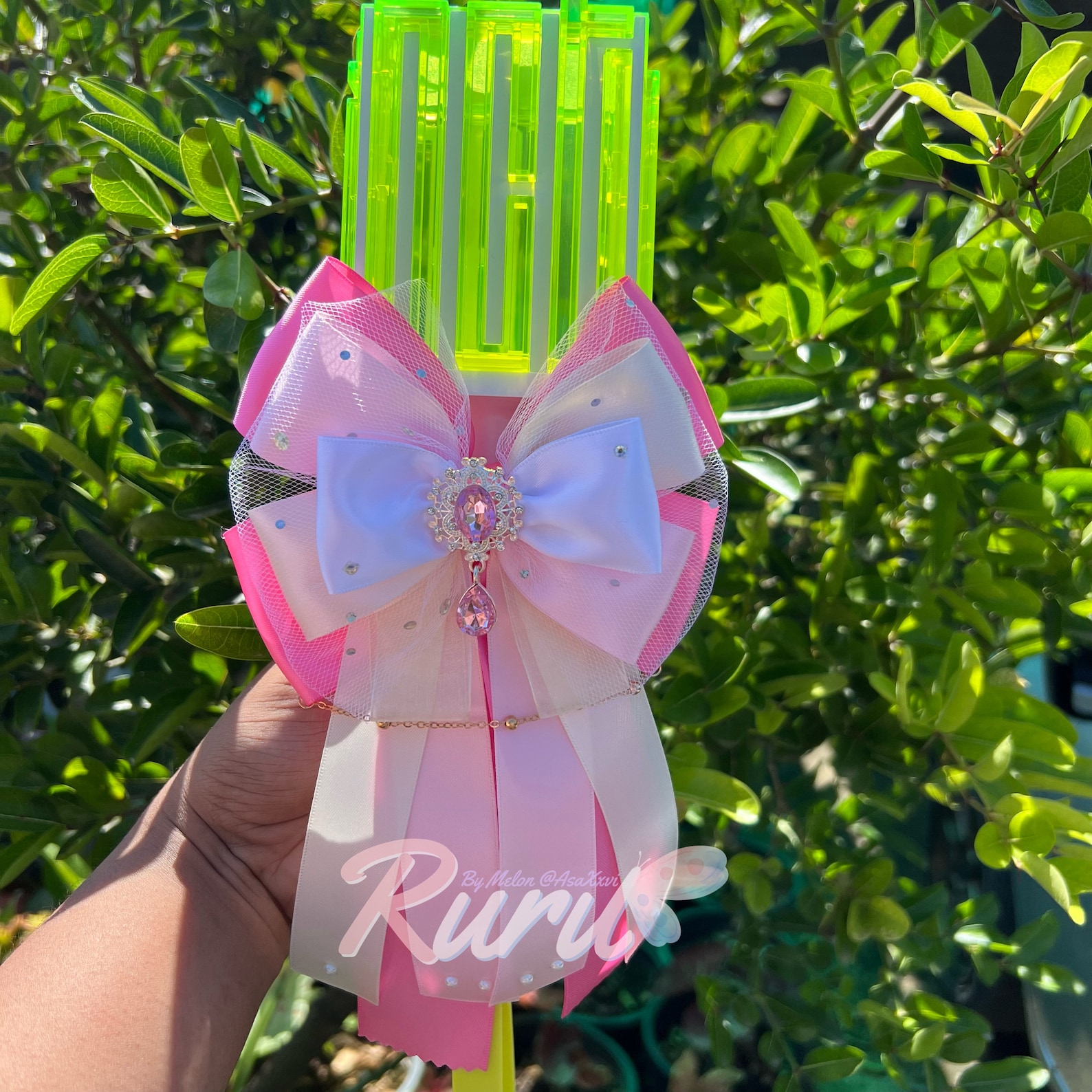 Kpop Ribbons Kpop Lightstick Deco Ribbon - Etsy