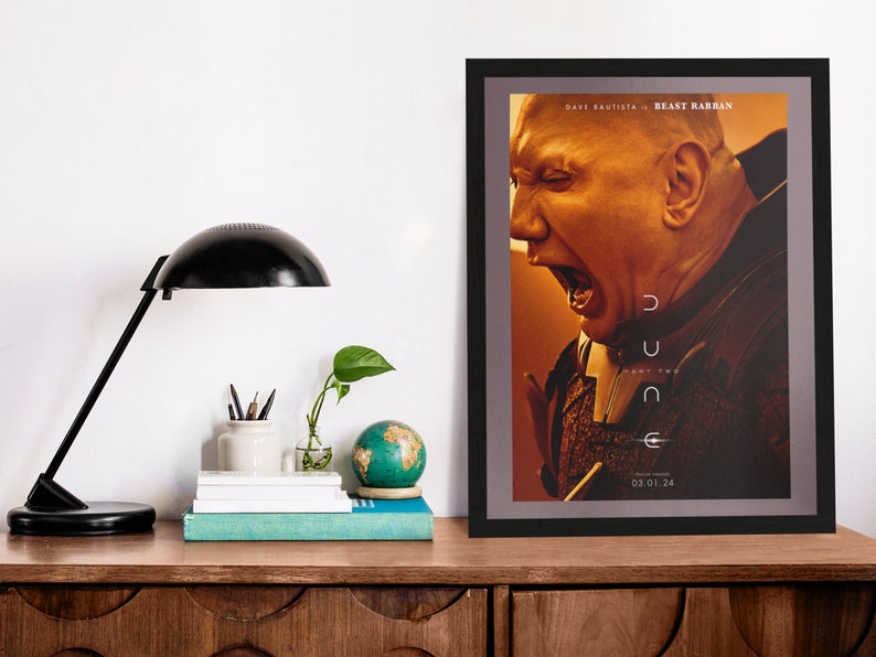 Dune Part 2 Dave Bautista as Glossu Rabban Harkonnen Movie - Etsy Canada