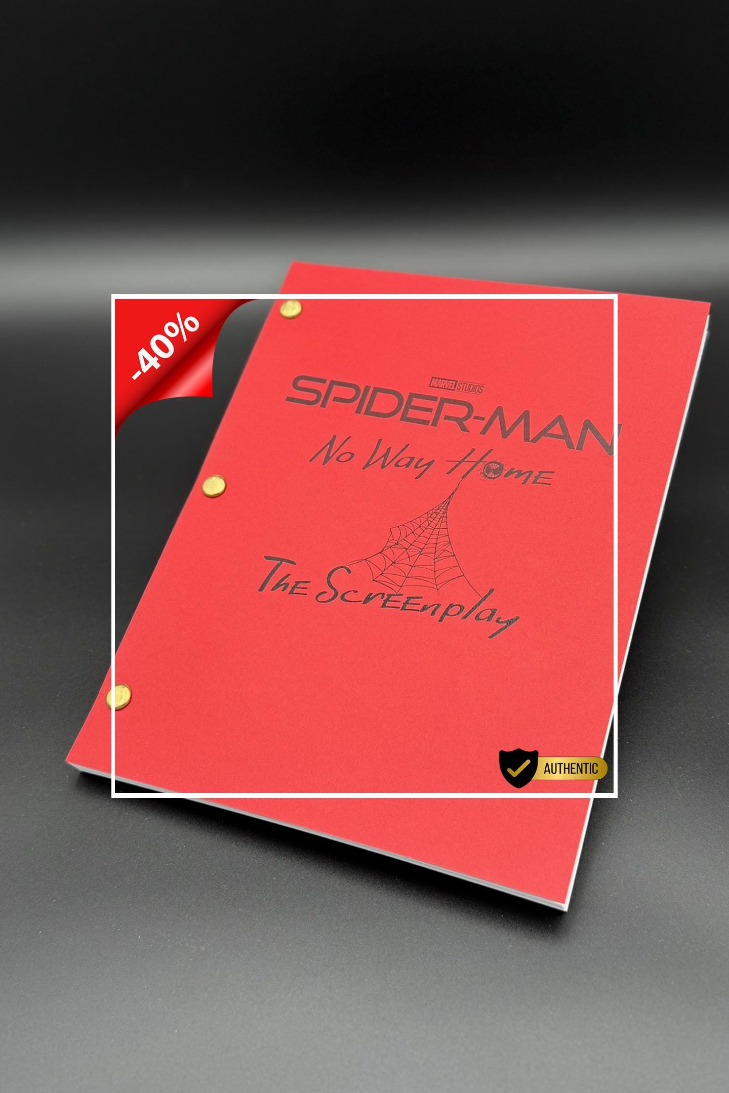 thumbnail image 2 of Spider-Man: No Way Home Full Script – Cast-Signed Autograph Reprints, 181 Pages, Tom Holland Tobey Maguire Andrew Garfield 2 of 6