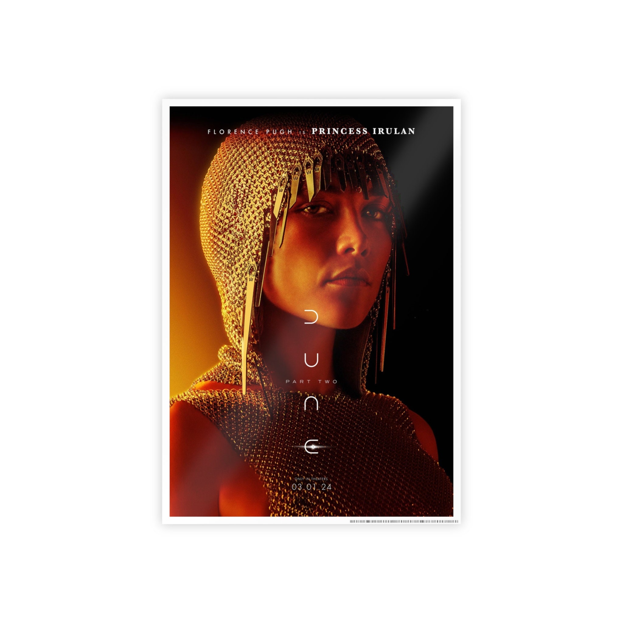 Poster Dune Part Two Película Dune 2024 Part 2 Dune 2 Merch vendido por Parcel_Sonnie SKU