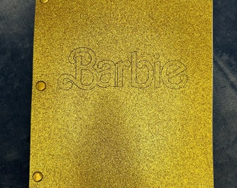 BARBIE Script - Signed by Margot Robbie and Ryan Gosling - Real Signatures/Original/Not a Reprint - Full Official Screenplay