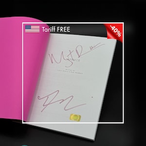 Barbie Screenplay, Signed by Margot Robbie, Ryan Gosling, Genuine, Authentic Signatures, Official Script