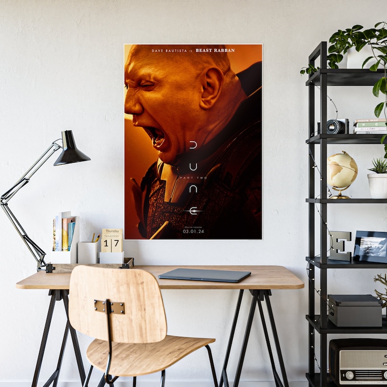 Dune Part 2 Dave Bautista as Glossu Rabban Harkonnen Movie - Etsy Canada